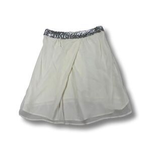 Sequin Embellished Waist Tulip Skirt